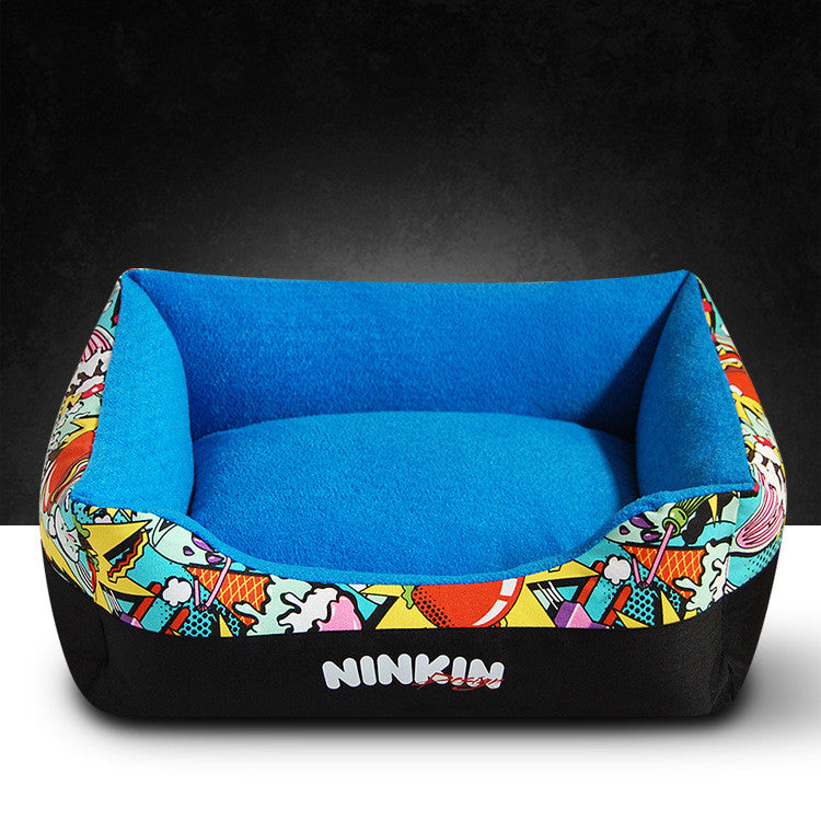 Pet bed in a trendy design